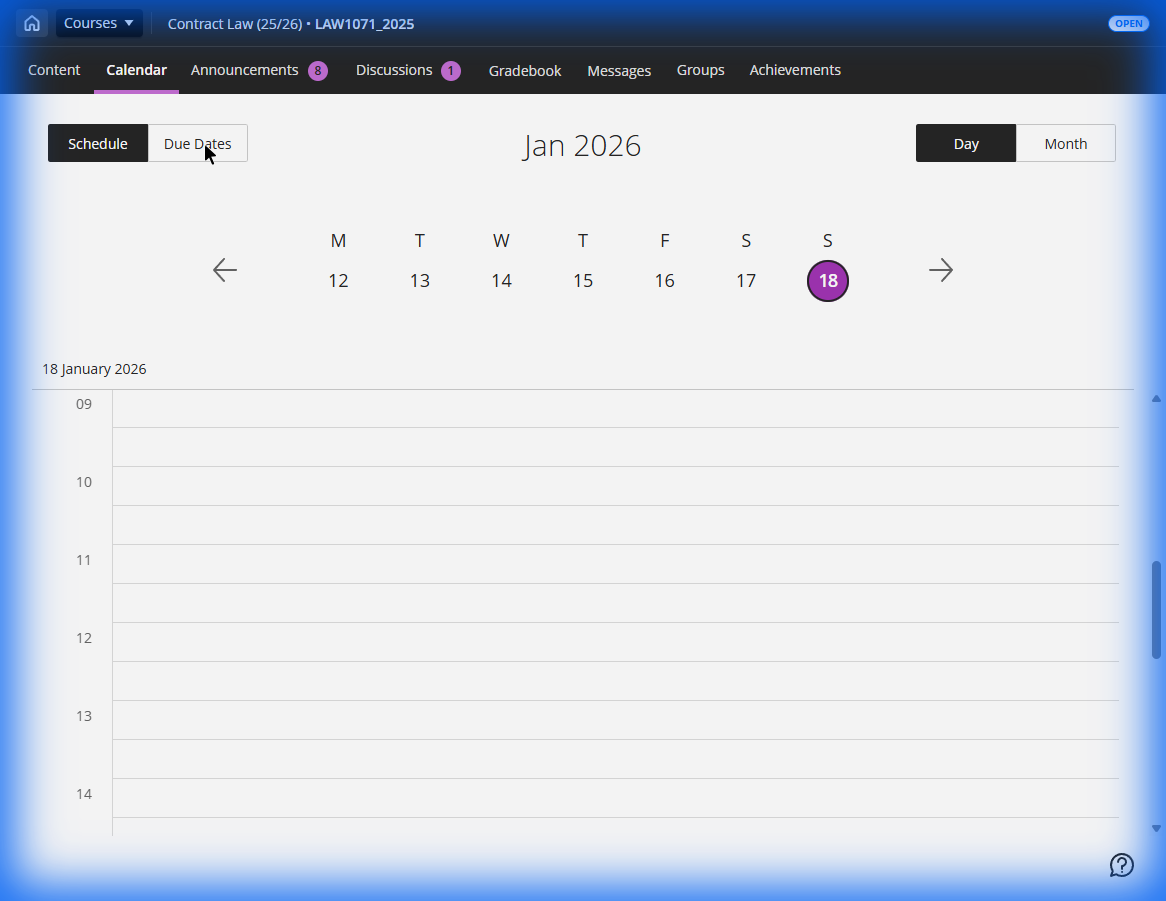 Blackboard Integration Proof